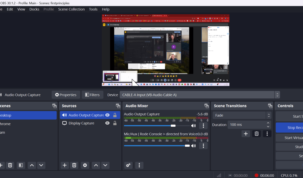 meeting setup cable 6