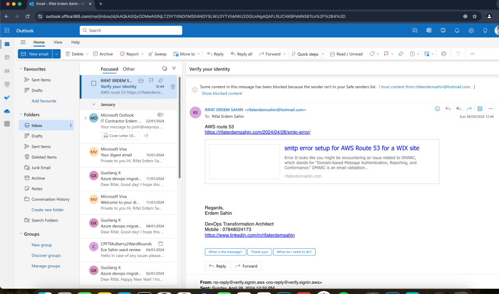 smtp error setup 17