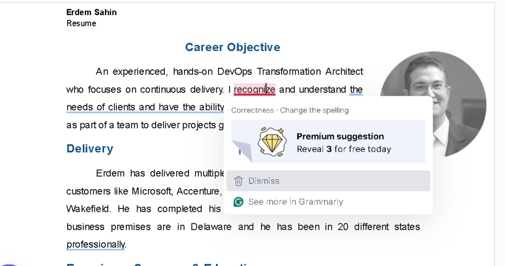 cv updates 13