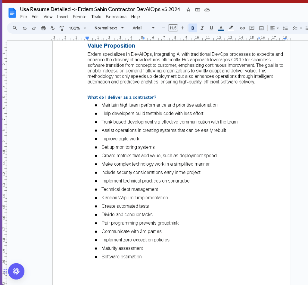 cv updates 18