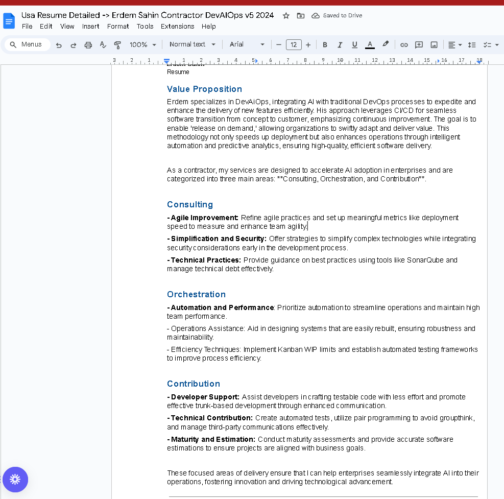 cv updates 19