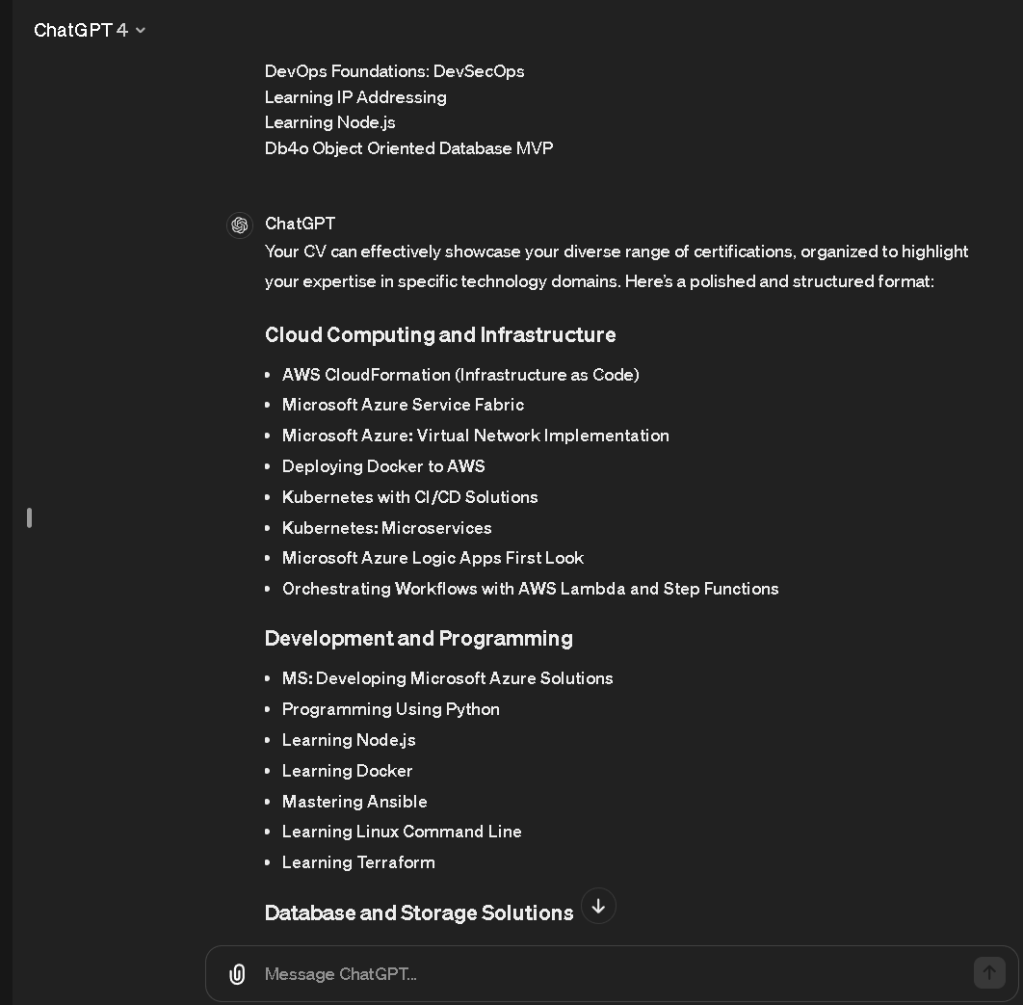 cv updates 22