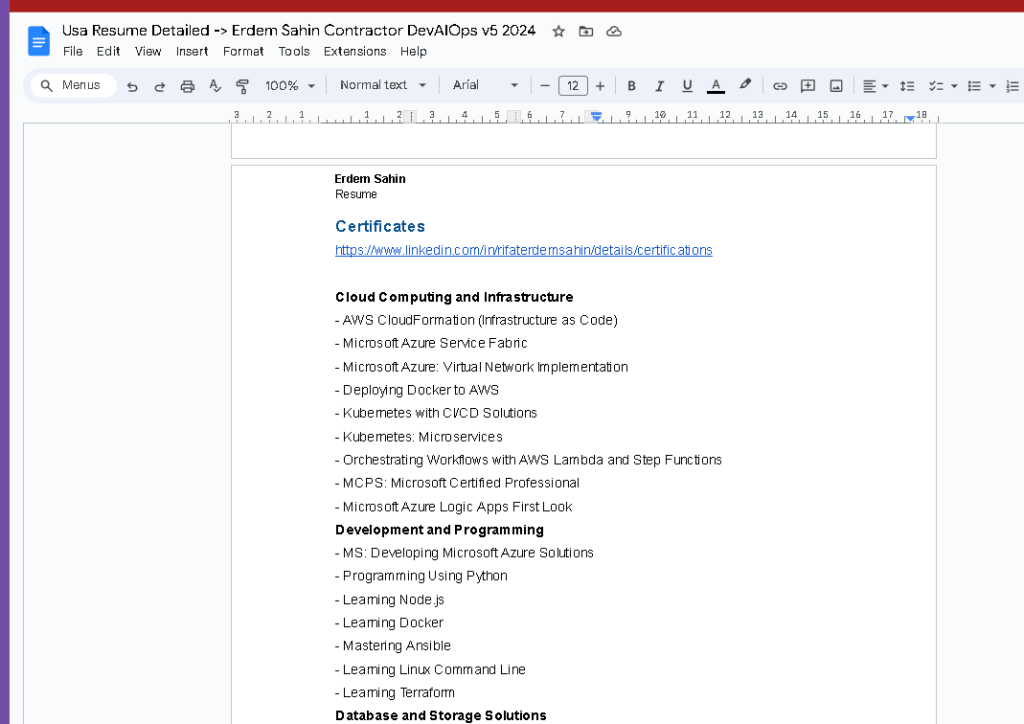 cv updates 23