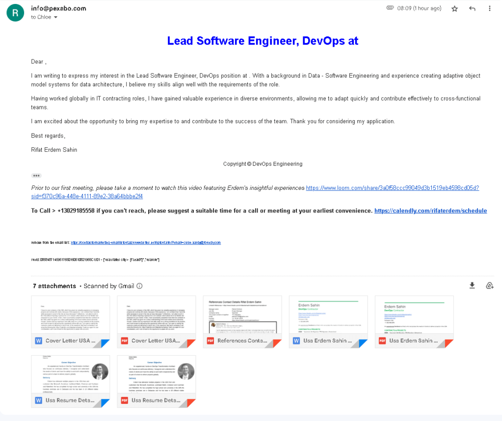 cv updates 6