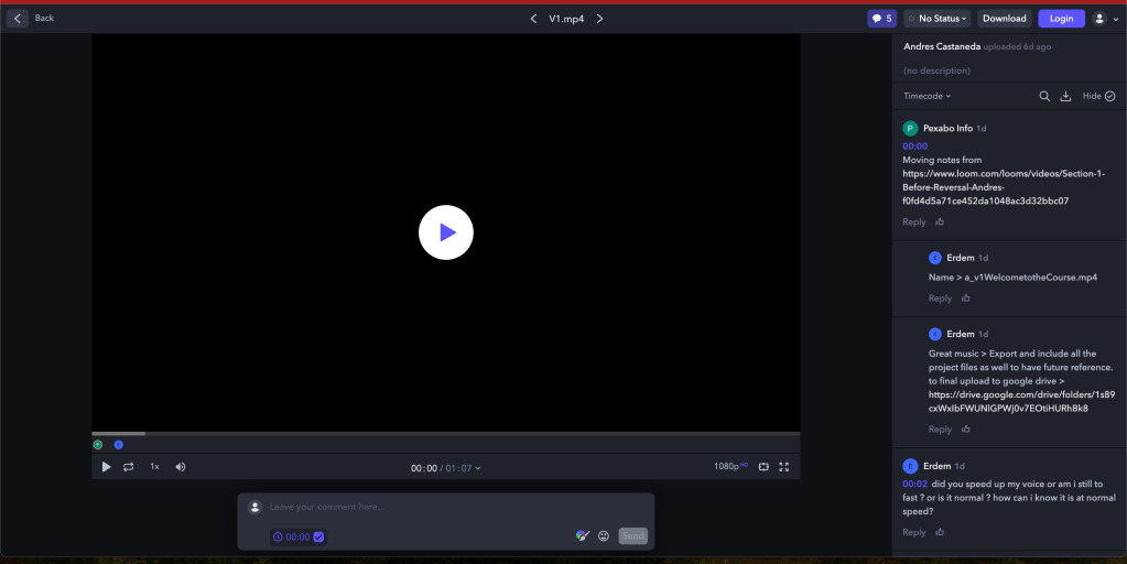 production flow help 2