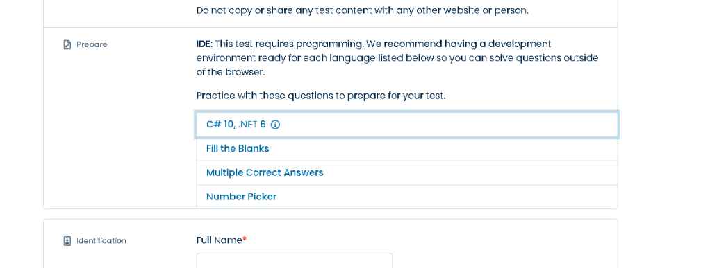 test dome interview 32
