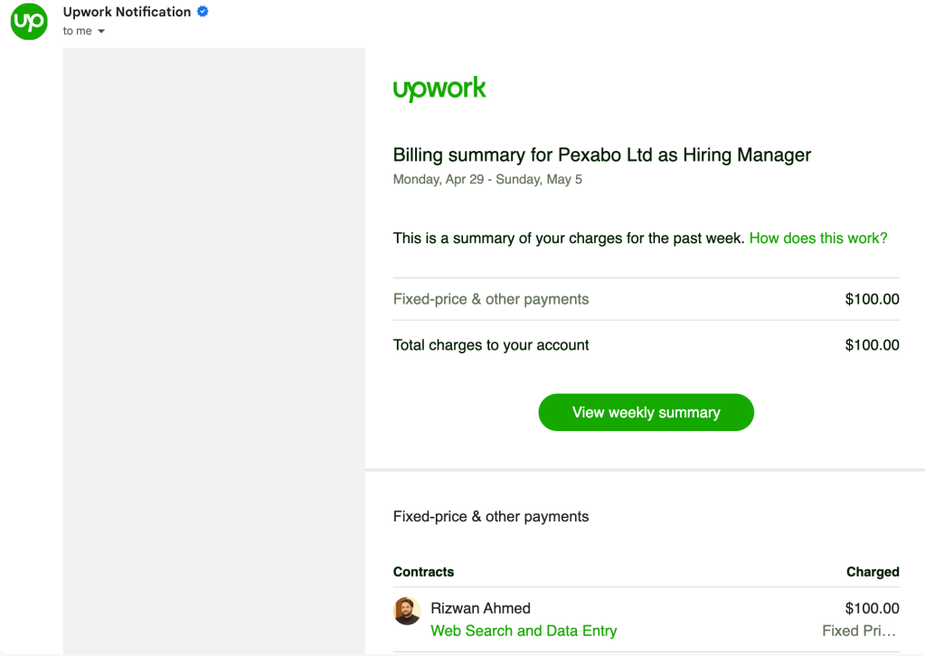upwork automating the 1