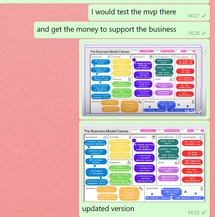 update the presentation 4