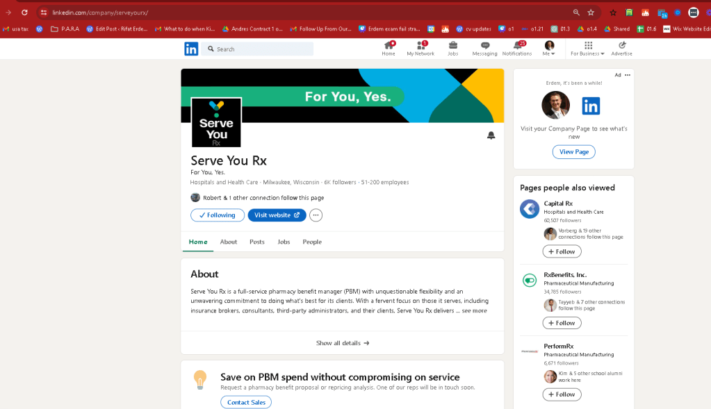 linkedin follow at 2