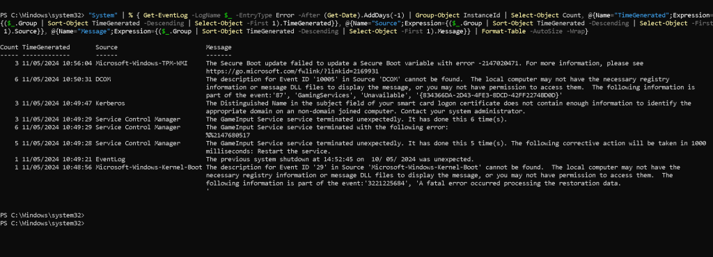slow restart 4