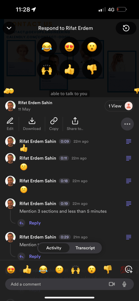 self listen and 4