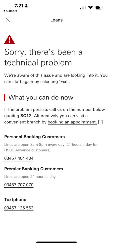 hsbc loan page 1