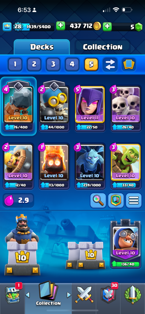 cheapest top level 1