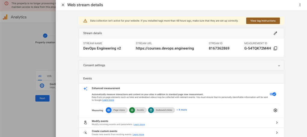 thinkific google analytics 5