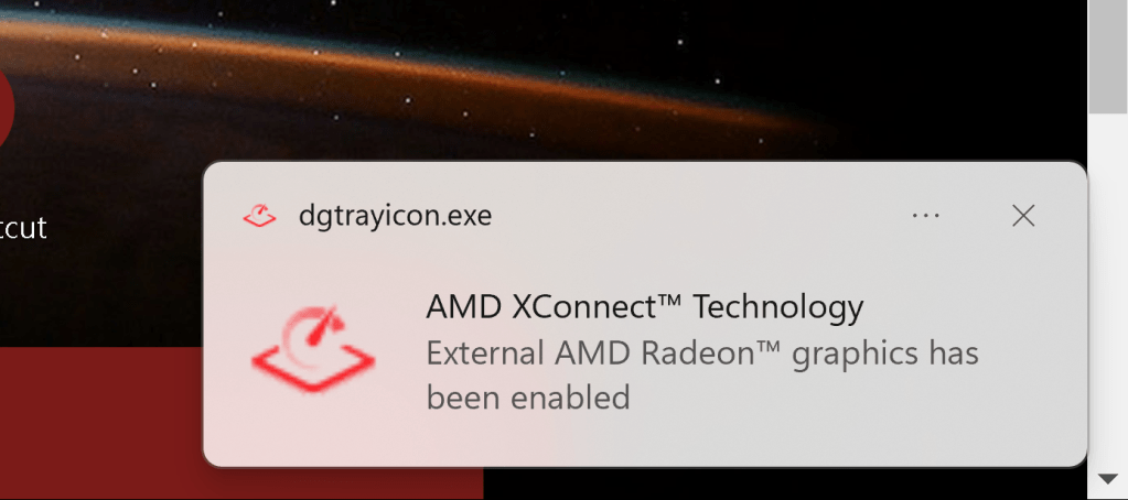 amd xconnect to 1