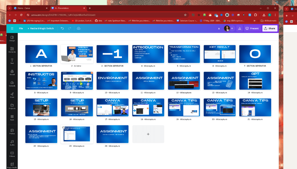 rename sections on 1