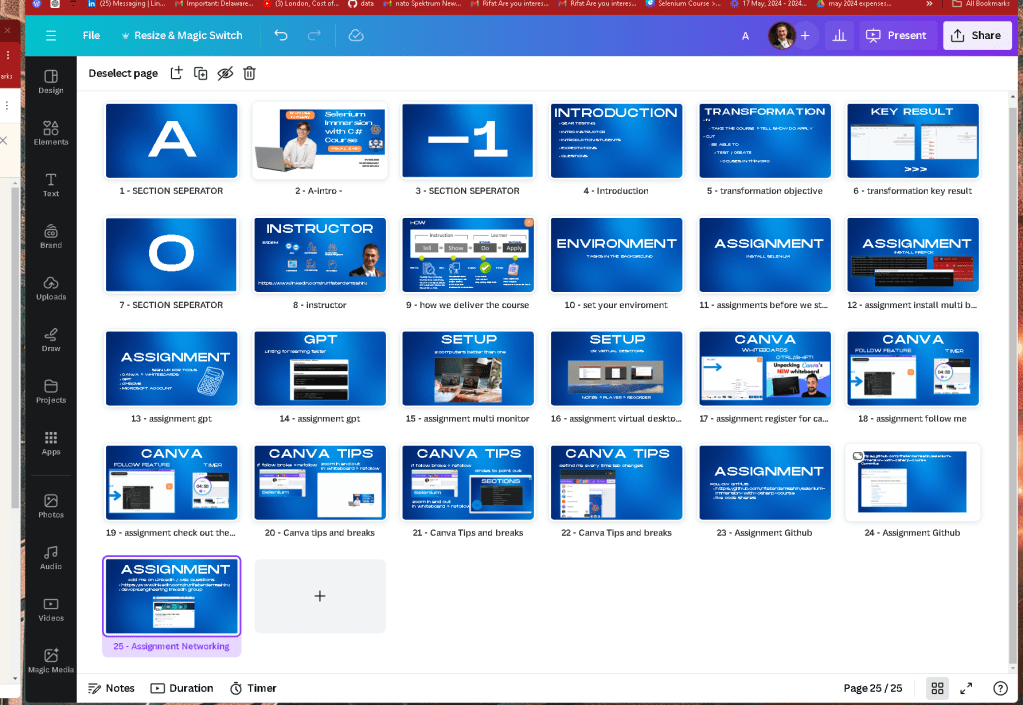 rename sections on 3