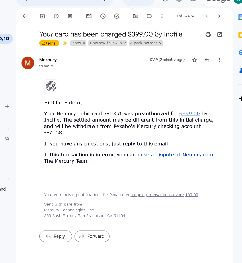 sending money to 8