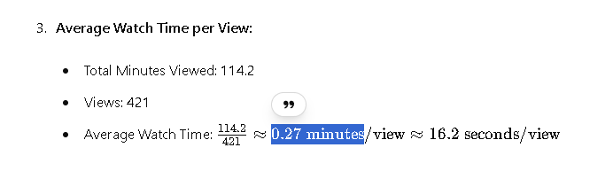 linkedin video performance 2