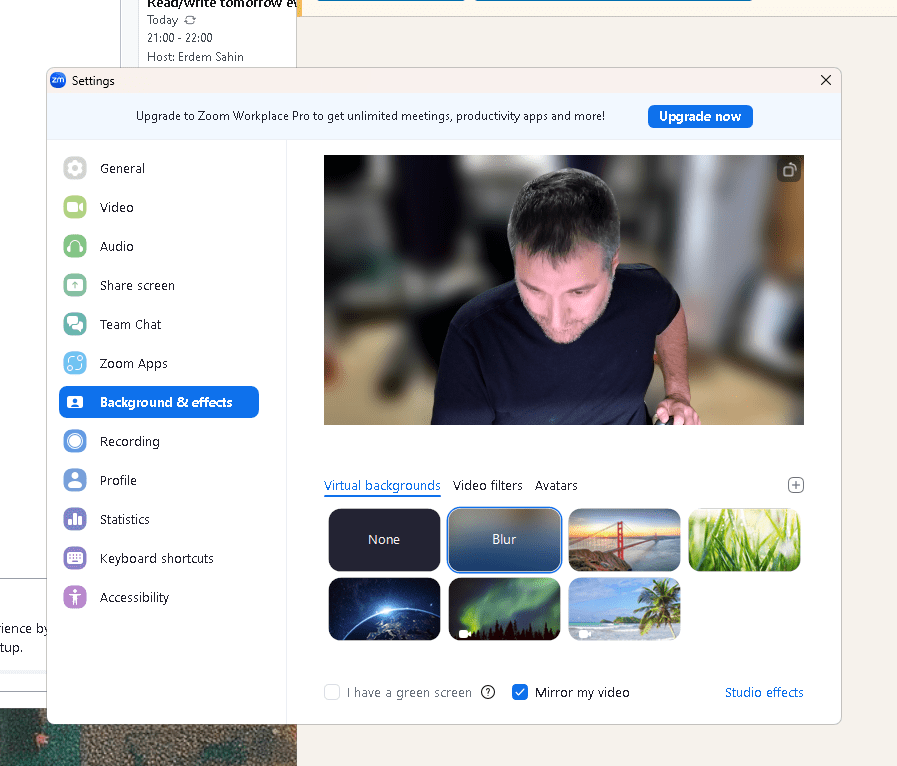 zoom settings 4