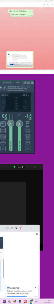 training desktops setup 1
