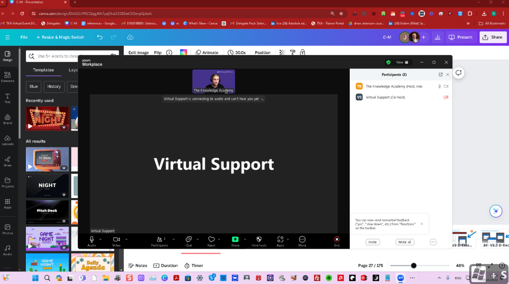 training desktops setup 4