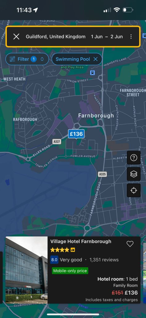 travel plan guildford 10