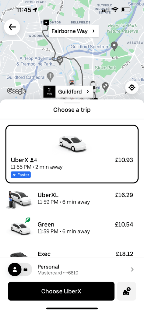 travel plan guildford 8