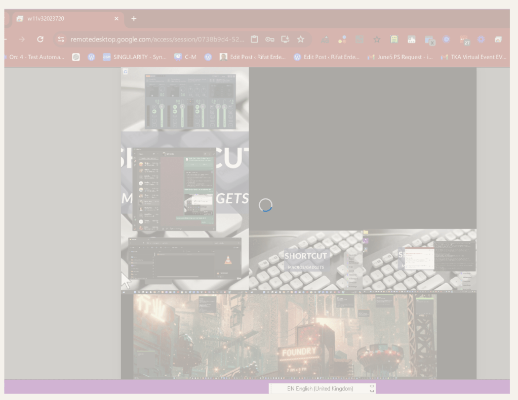 remote desktop with 1