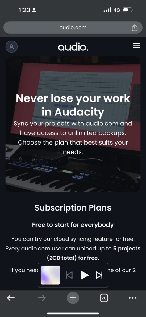 can audiocom be 6