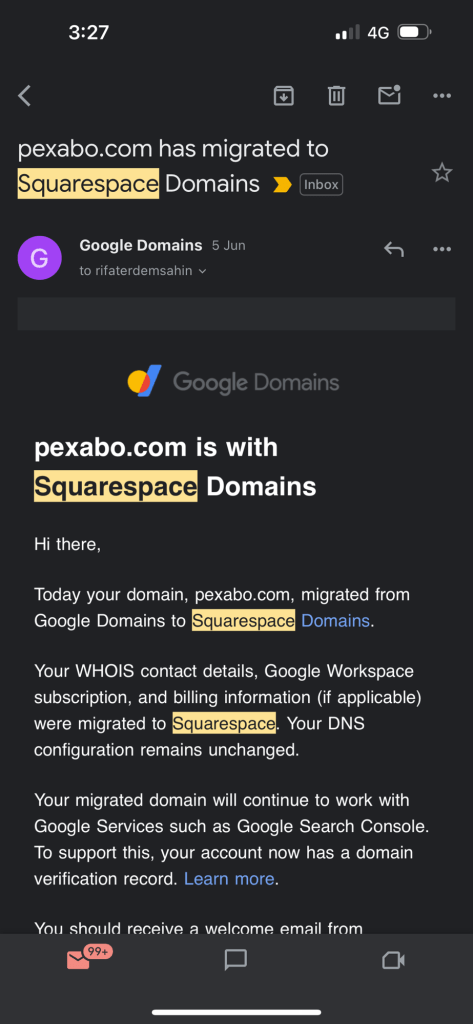 google domains moved 2