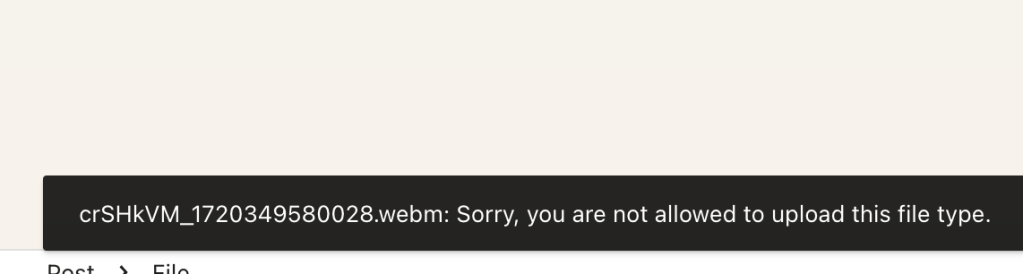 webm files and 1