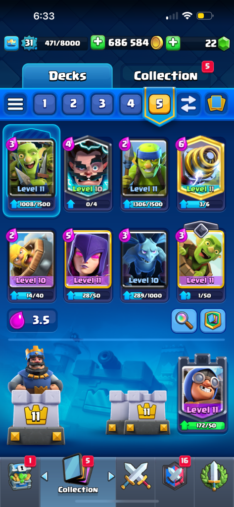 deck gets updated 2