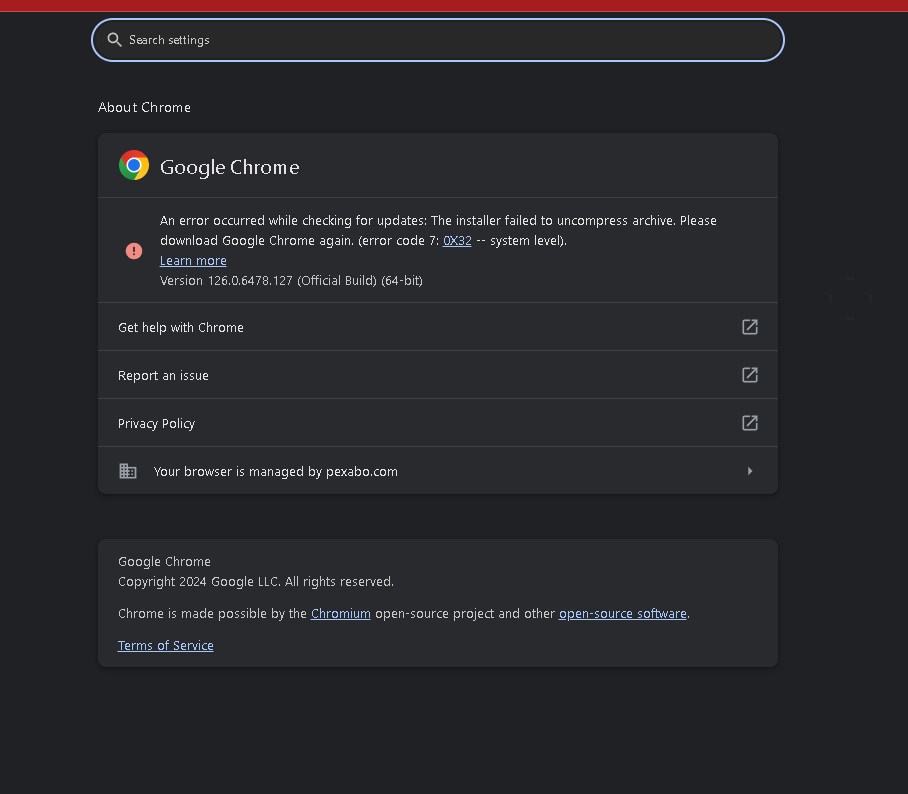 recreate profile chrome 29