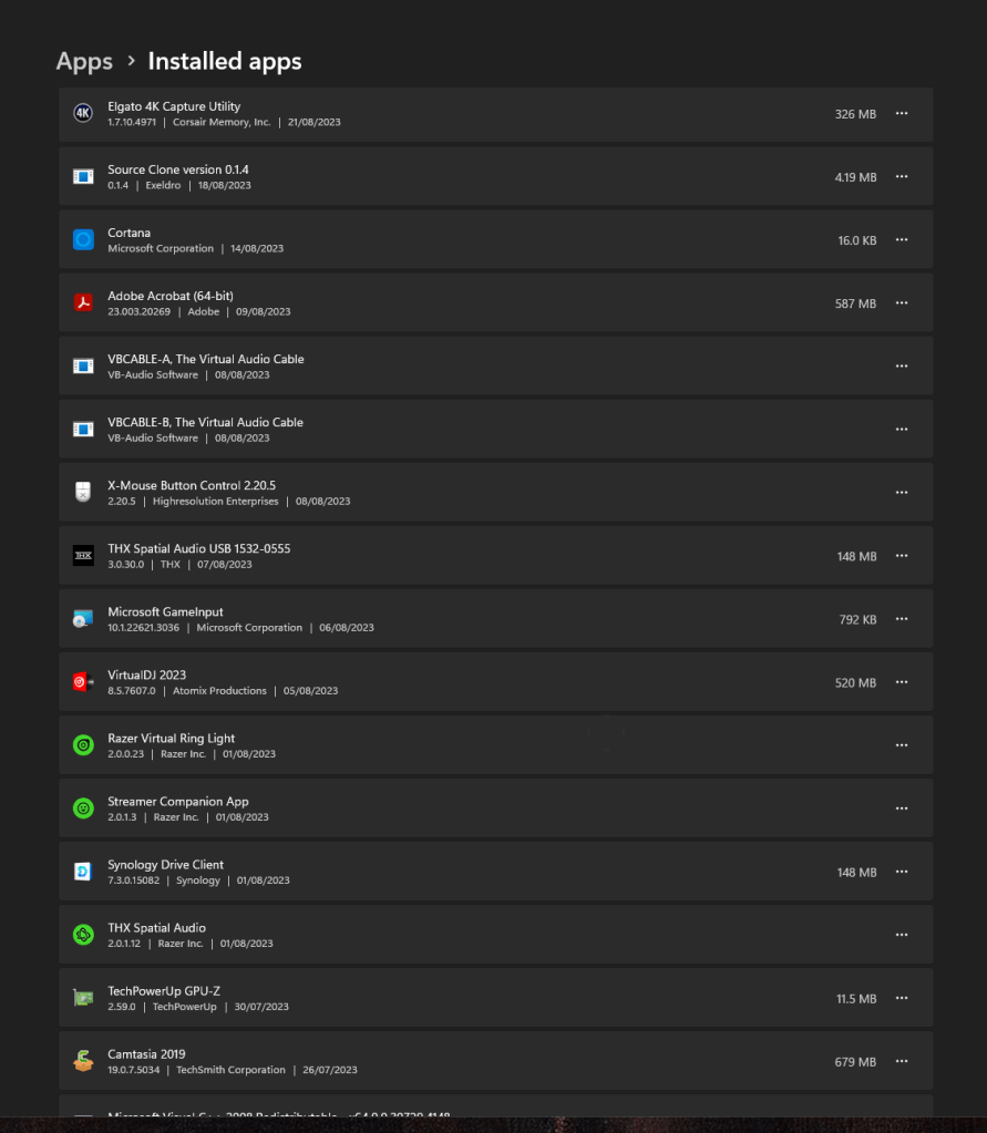 essential software for 12