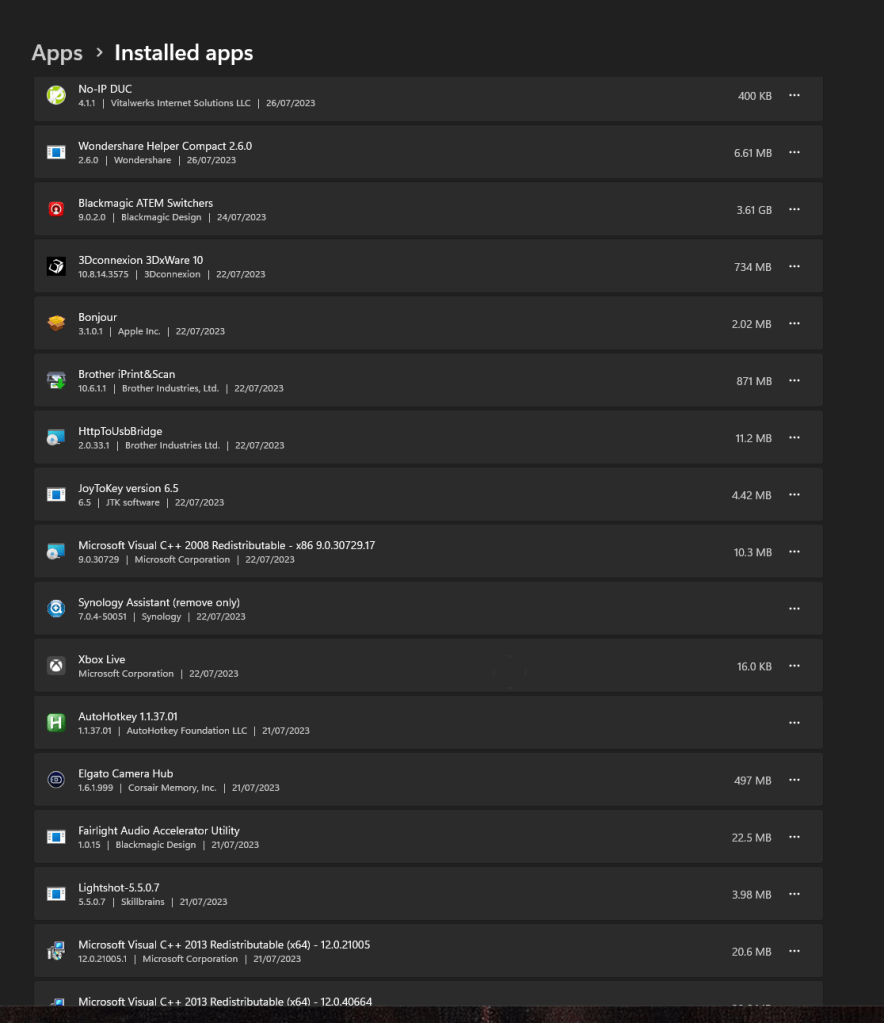 essential software for 13