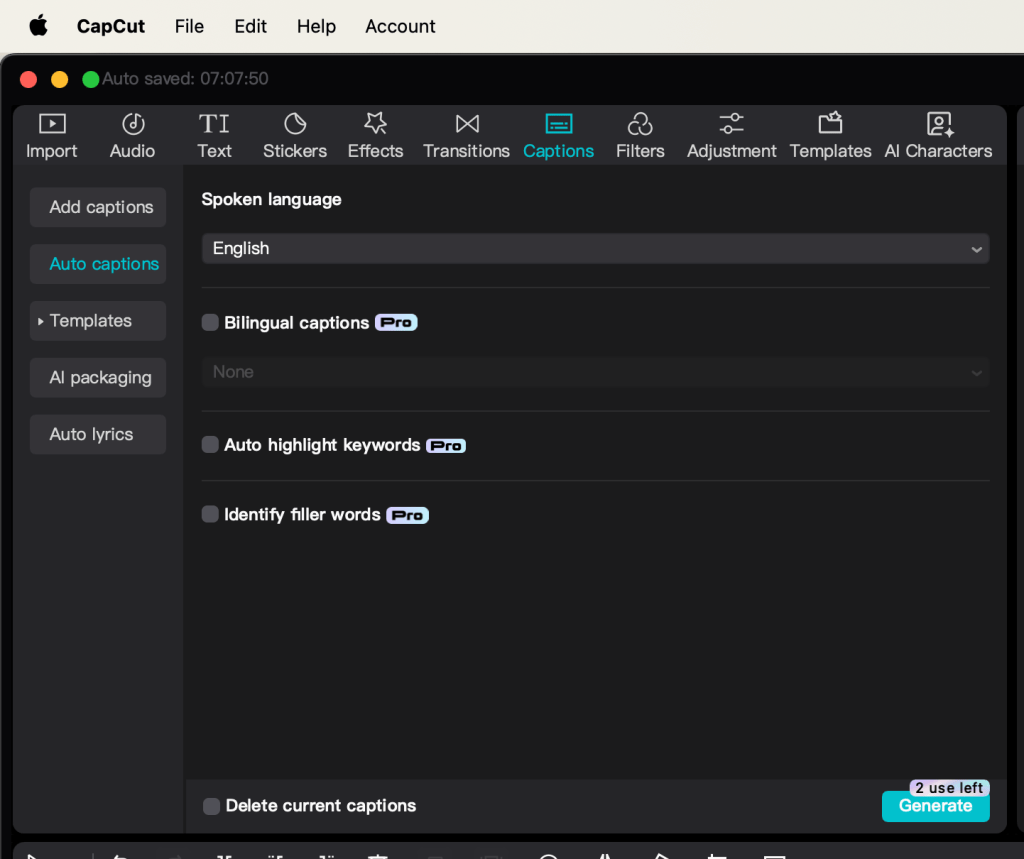 capcut cloud based 4