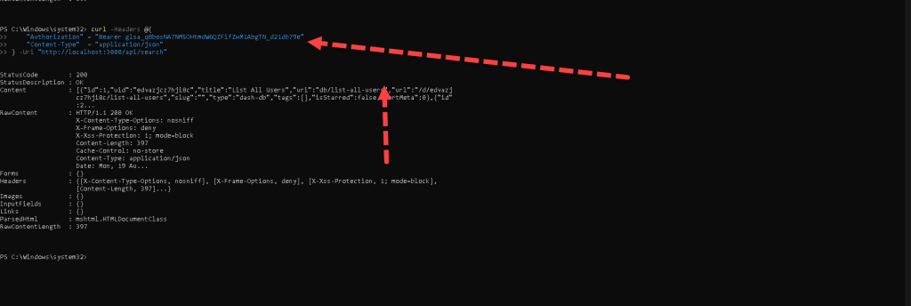 viewing grafana dashboards 4