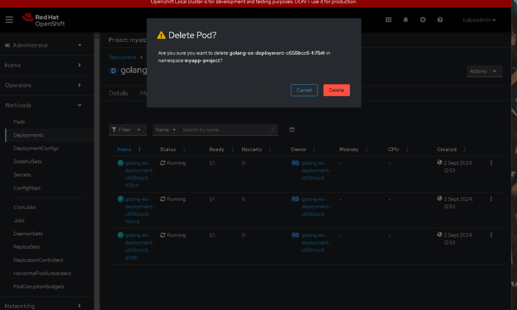 disabling health check 23