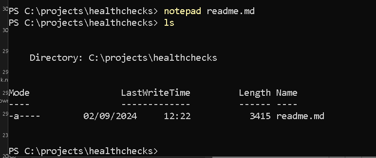 disabling health check 3