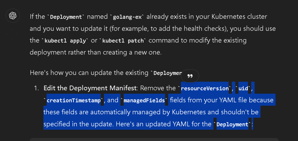 disabling health check 34