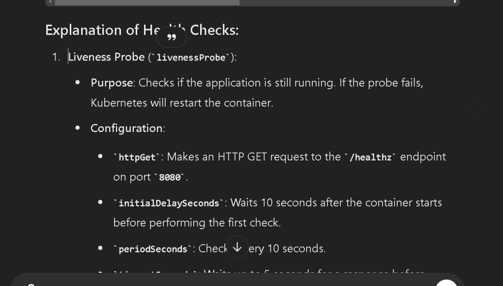 disabling health check 42