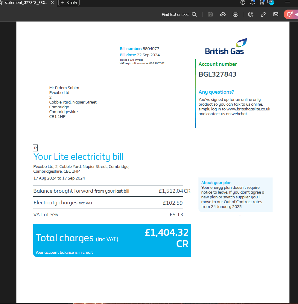 payments to electric 4