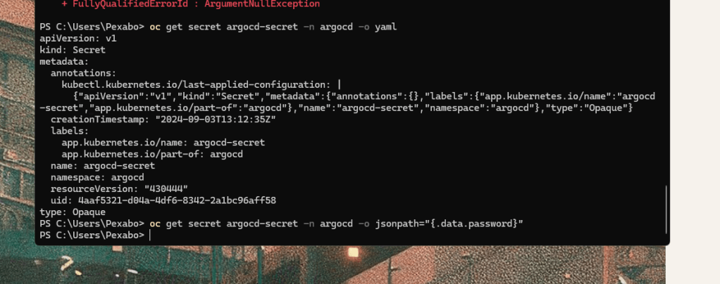 argocd installation on 11