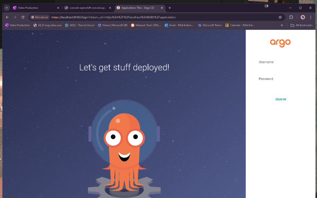 deploying applications using 6