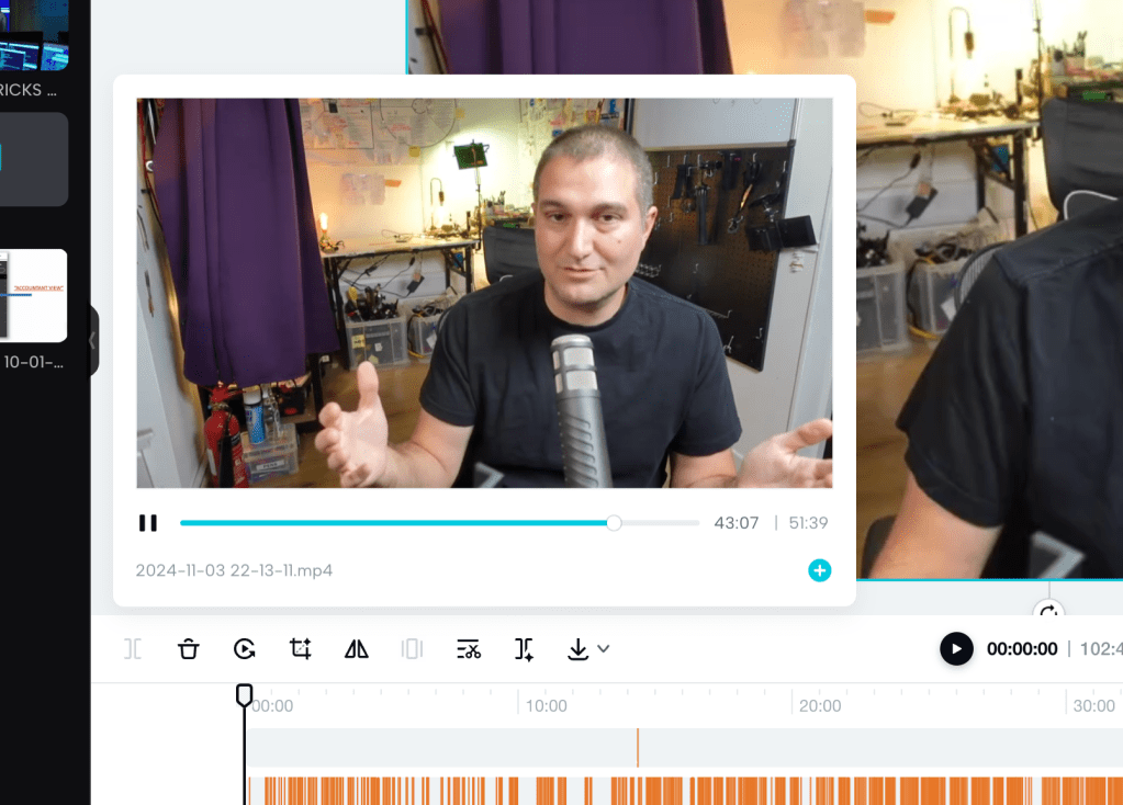 edit by transcript 15