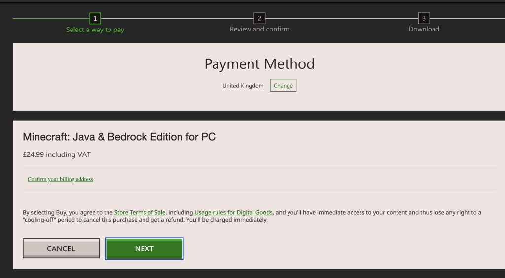minecraft licences 10