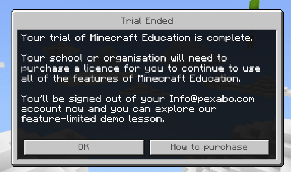minecraft licences 5
