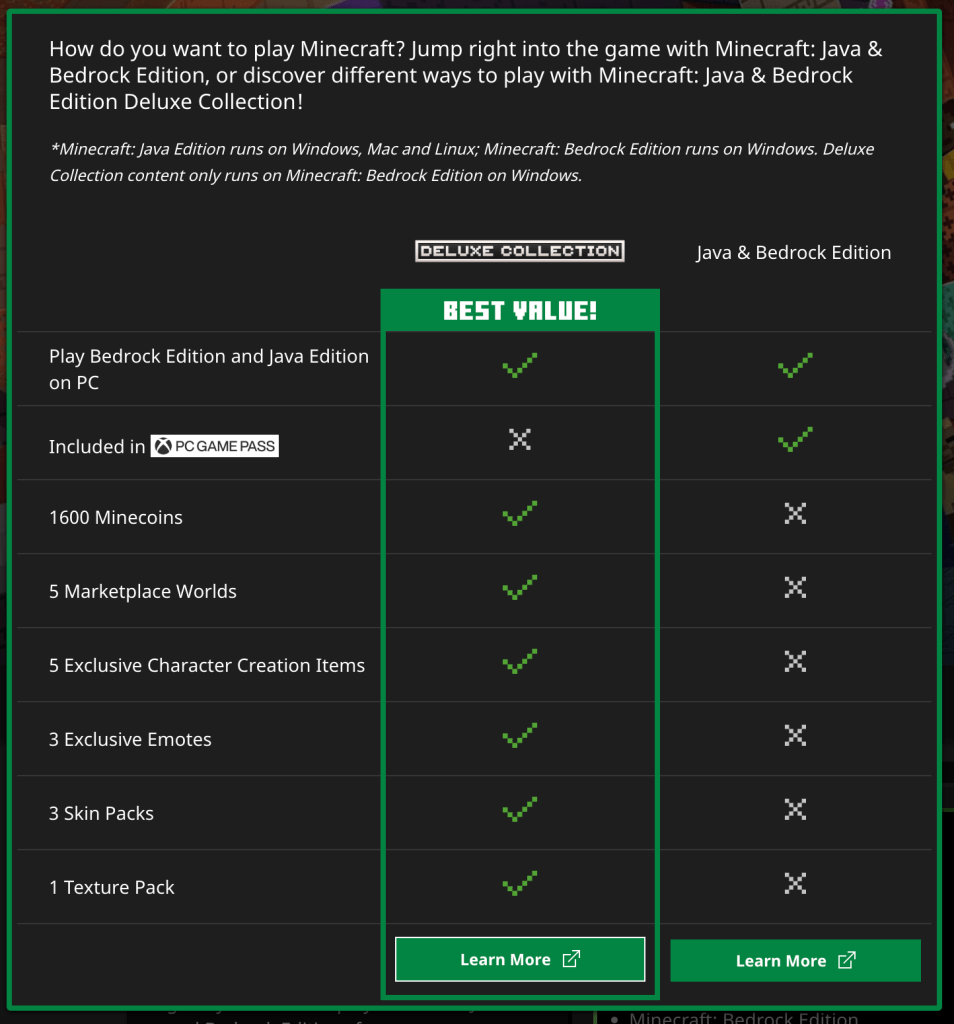 minecraft licences 9
