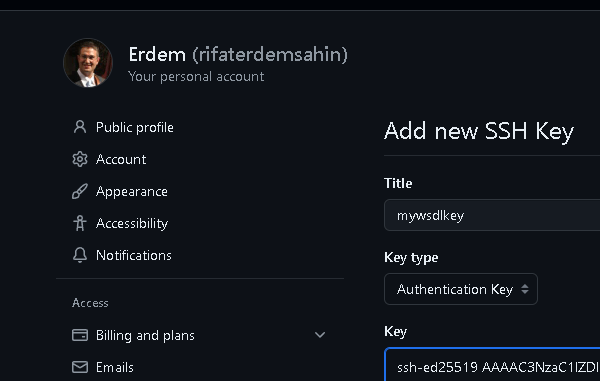 create an push 5